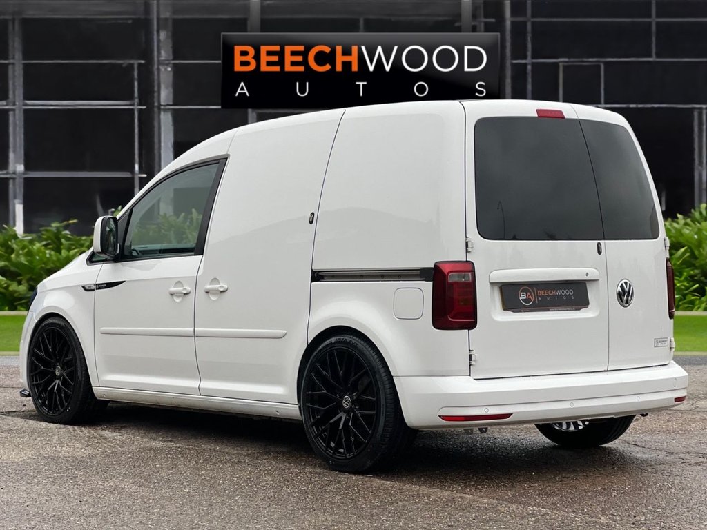 USED 2019 68 VOLKSWAGEN CADDY 2.0 TDI C20 BlueMotion Tech Trendline Panel Van 5dr Diesel DSG SWB Euro 6 (s/s) (102 ps) AIR CON / COILOVERS