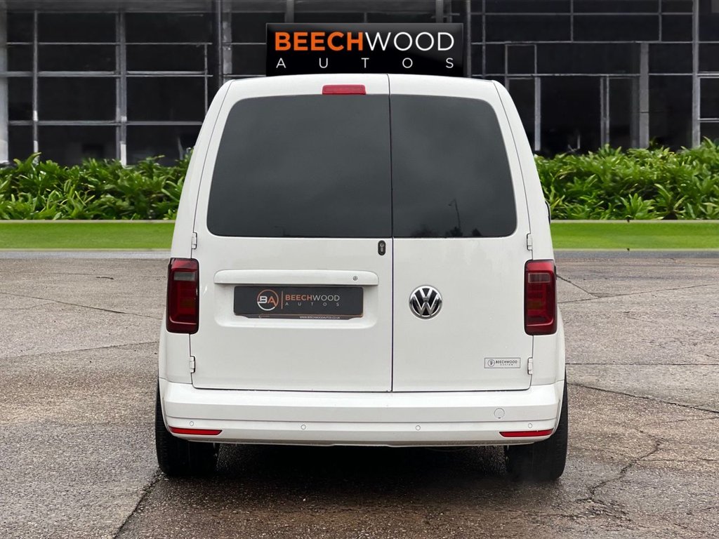 USED 2019 68 VOLKSWAGEN CADDY 2.0 TDI C20 BlueMotion Tech Trendline Panel Van 5dr Diesel DSG SWB Euro 6 (s/s) (102 ps) AIR CON / COILOVERS