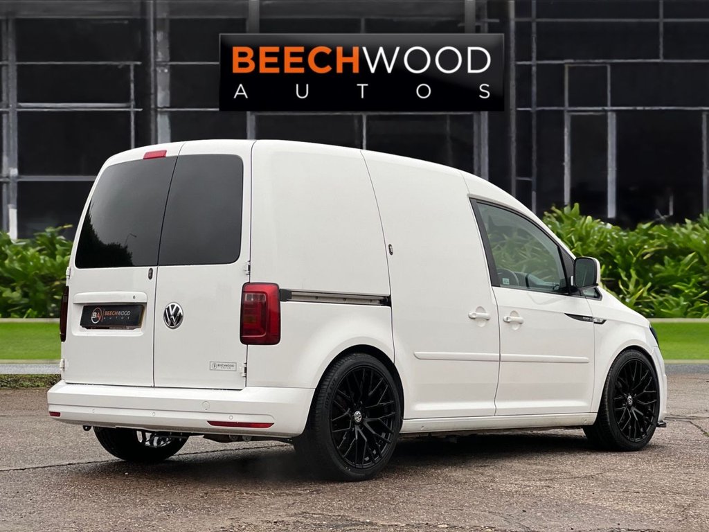 USED 2019 68 VOLKSWAGEN CADDY 2.0 TDI C20 BlueMotion Tech Trendline Panel Van 5dr Diesel DSG SWB Euro 6 (s/s) (102 ps) AIR CON / COILOVERS
