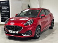 USED 2021 21 FORD PUMA 1.0T EcoBoost MHEV ST-Line Vignale SUV 5dr Petrol Manual Euro 6 (s/s) (155 ps) CARPLAY+18S+DIGIDASH+HEATSEATS+FANTASTIC RED