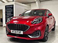 USED 2021 21 FORD PUMA 1.0T EcoBoost MHEV ST-Line Vignale SUV 5dr Petrol Manual Euro 6 (s/s) (155 ps) CARPLAY+18S+DIGIDASH+HEATSEATS+FANTASTIC RED