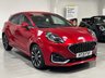 USED 2021 21 FORD PUMA 1.0T EcoBoost MHEV ST-Line Vignale SUV 5dr Petrol Manual Euro 6 (s/s) (155 ps) CARPLAY+18S+DIGIDASH+HEATSEATS+FANTASTIC RED
