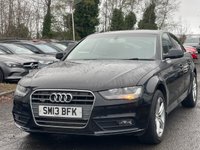 USED 2013 13 AUDI A4 2.0 TDI SE Technik Saloon 4dr Diesel S Tronic quattro Euro 5 (s/s) (177 ps) 