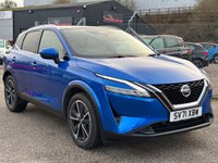 USED 2021 71 NISSAN QASHQAI 1.3 DIG-T MHEV Tekna SUV 5dr Petrol Hybrid XTRON Euro 6 (s/s) (158 ps) STUNNING SPEC DESIRABLE COLOUR