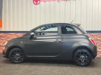 USED 2011 FIAT 500 1.2 Matt Black Hatchback 3dr Petrol Manual Euro 5 (s/s) (69 bhp) 