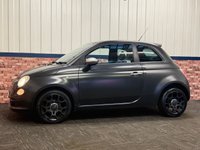 USED 2011 FIAT 500 1.2 Matt Black Hatchback 3dr Petrol Manual Euro 5 (s/s) (69 bhp) 