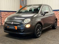 USED 2011 FIAT 500 1.2 Matt Black Hatchback 3dr Petrol Manual Euro 5 (s/s) (69 bhp) 