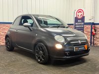 USED 2011 FIAT 500 1.2 Matt Black Hatchback 3dr Petrol Manual Euro 5 (s/s) (69 bhp) 