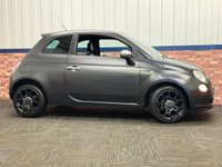USED 2011 FIAT 500 1.2 Matt Black Hatchback 3dr Petrol Manual Euro 5 (s/s) (69 bhp) 