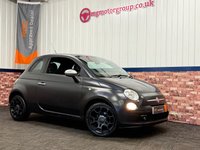 USED 2011 FIAT 500 1.2 Matt Black Hatchback 3dr Petrol Manual Euro 5 (s/s) (69 bhp) 