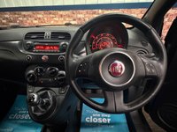 USED 2011 FIAT 500 1.2 Matt Black Hatchback 3dr Petrol Manual Euro 5 (s/s) (69 bhp) 