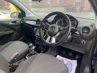 USED 2015 15 VAUXHALL ADAM 1.4 16v JAM Hatchback 3dr Petrol Manual Euro 5 (87 ps) LOW MILEAGE EXAMPLE. CLEAN CONDITION THROUGHOUT. COMES WITH SERVICE HISTORY/ FRESH SERVICE AND NEW MOT. IDEAL NEW DRIVER CAR BEING CHEAP AND ECONOMIC. GROUP 6 INSURANCE. FINISHED IN A NICE METALLIC BLUE COLOUR. SPEC INCLUDES PARKING SENSORS , ALLOY WHEELS, CLOTH INTERIOR, ELECTRIC WINDOWS AND MIRRORS, REMOTE LOCKING, CITY STEER, MEDIA SCREEN + 3 MONTHS WARRANTY + 12 MONTHS AA BREAKDOWN COVER INCLUDED