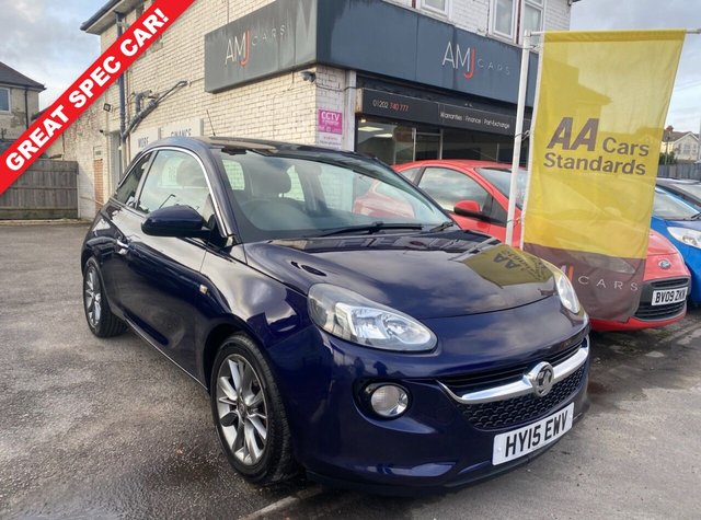 View our Vauxhall Adam 1.4 16v JAM Hatchback 3dr Petrol Manual Euro 5 (87 ps)