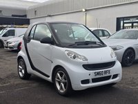 USED 2011 60 SMART FORTWO 1.0 MHD Pulse Coupe 2dr Petrol SoftTouch Euro 5 (s/s) (71 bhp) 