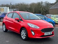USED 2018 68 FORD FIESTA 1.1 Ti-VCT Zetec Hatchback 5dr Petrol Manual Euro 6 (s/s) (85 ps) 