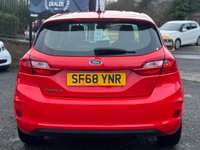 USED 2018 68 FORD FIESTA 1.1 Ti-VCT Zetec Hatchback 5dr Petrol Manual Euro 6 (s/s) (85 ps) 