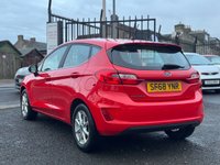 USED 2018 68 FORD FIESTA 1.1 Ti-VCT Zetec Hatchback 5dr Petrol Manual Euro 6 (s/s) (85 ps) 