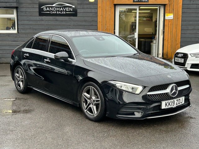 2019 19 Mercedes-Benz A-Class 1.5 A180d AMG Line (Premium) Saloon 4dr Diesel 7G-DCT Euro 6 (s/s) (116 ps)