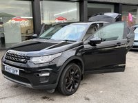 USED 2017 67 LAND ROVER DISCOVERY SPORT 2.0 TD4 HSE Black SUV 5dr Diesel Auto 4WD Euro 6 (s/s) (180 ps) SAT NAV REVERSE CAMERA