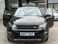 USED 2017 67 LAND ROVER DISCOVERY SPORT 2.0 TD4 HSE Black SUV 5dr Diesel Auto 4WD Euro 6 (s/s) (180 ps) SAT NAV REVERSE CAMERA