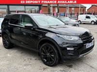 USED 2017 67 LAND ROVER DISCOVERY SPORT 2.0 TD4 HSE Black SUV 5dr Diesel Auto 4WD Euro 6 (s/s) (180 ps) SAT NAV REVERSE CAMERA
