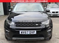USED 2017 67 LAND ROVER DISCOVERY SPORT 2.0 TD4 HSE Black SUV 5dr Diesel Auto 4WD Euro 6 (s/s) (180 ps) SAT NAV REVERSE CAMERA