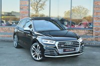 USED 2017 17 AUDI SQ5 3.0 TFSI V6 SUV 5dr Petrol Tiptronic quattro Euro 6 (s/s) (354 ps) PAN ROOF / 1 OWNER / LOW MILES