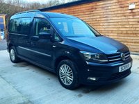 USED 2018 18 VOLKSWAGEN CADDY MAXI LIFE 5 Seat Petrol Wheelchair Accessible Disabled Access Vehicle WAV 