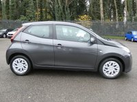 USED 2021 71 TOYOTA AYGO 1.0 VVT-i x-play 5d 70 S/S 1 OWNER FROM NEW, TOYOTA SERVICE HISTORY, APPLE CARPLAY / ANDROID AUTO (GIVES YOU SAT NAV), REVERSING CAMERA, DAB RADIO, BLUETOOTH PHONE & MUSIC, AUX & USB INPUTS, MANUAL GEARBOX, LED DAYTIME RUNNING LIGHTS, SPARE WHEEL, LEATHER MULTIFUNCTION STEERING WHEEL, AIR CONDITIONING, TRIP COMPUTER, ISO FIX, TYRE PRESSURE WARNING, SPEED LIMITER, ELECTRIC WINDOWS, ELECTRIC MIRRORS, FOLDING REAR SEATS, AIRBAGS WITH PASSANGER OFF, SPACE SAVER SPARE WHEEL