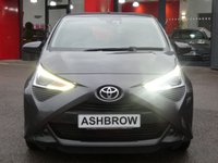 USED 2021 71 TOYOTA AYGO 1.0 VVT-i x-play 5d 70 S/S 1 OWNER FROM NEW, TOYOTA SERVICE HISTORY, APPLE CARPLAY / ANDROID AUTO (GIVES YOU SAT NAV), REVERSING CAMERA, DAB RADIO, BLUETOOTH PHONE & MUSIC, AUX & USB INPUTS, MANUAL GEARBOX, LED DAYTIME RUNNING LIGHTS, SPARE WHEEL, LEATHER MULTIFUNCTION STEERING WHEEL, AIR CONDITIONING, TRIP COMPUTER, ISO FIX, TYRE PRESSURE WARNING, SPEED LIMITER, ELECTRIC WINDOWS, ELECTRIC MIRRORS, FOLDING REAR SEATS, AIRBAGS WITH PASSANGER OFF, SPACE SAVER SPARE WHEEL