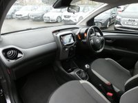 USED 2021 71 TOYOTA AYGO 1.0 VVT-i x-play 5d 70 S/S 1 OWNER FROM NEW, TOYOTA SERVICE HISTORY, APPLE CARPLAY / ANDROID AUTO (GIVES YOU SAT NAV), REVERSING CAMERA, DAB RADIO, BLUETOOTH PHONE & MUSIC, AUX & USB INPUTS, MANUAL GEARBOX, LED DAYTIME RUNNING LIGHTS, SPARE WHEEL, LEATHER MULTIFUNCTION STEERING WHEEL, AIR CONDITIONING, TRIP COMPUTER, ISO FIX, TYRE PRESSURE WARNING, SPEED LIMITER, ELECTRIC WINDOWS, ELECTRIC MIRRORS, FOLDING REAR SEATS, AIRBAGS WITH PASSANGER OFF, SPACE SAVER SPARE WHEEL