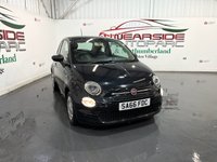 USED 2016 66 FIAT 500 1.2 Pop Hatchback 3dr Petrol Manual Euro 6 (s/s) (69 bhp) 2 keys, FSH, bluetooth