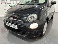 USED 2016 66 FIAT 500 1.2 Pop Hatchback 3dr Petrol Manual Euro 6 (s/s) (69 bhp) 2 keys, FSH, bluetooth
