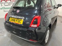 USED 2016 66 FIAT 500 1.2 Pop Hatchback 3dr Petrol Manual Euro 6 (s/s) (69 bhp) 2 keys, FSH, bluetooth