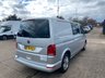 USED 2020 70 VOLKSWAGEN TRANSPORTER 2.0 TDI T32 LWB HIGHLINE 150BHP KOMBI DOUBLE CAB DSG AUTO FWD. AC. SENSORS. FINANCE. PX. 1 OWNER. KOMBI VAN. 5 SEATER. AC. FINANCE. PX.