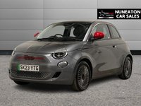 USED 2023 K FIAT 500E 42kWh RED Hatchback 3dr Electric Auto (118 ps) BLUETOOTH