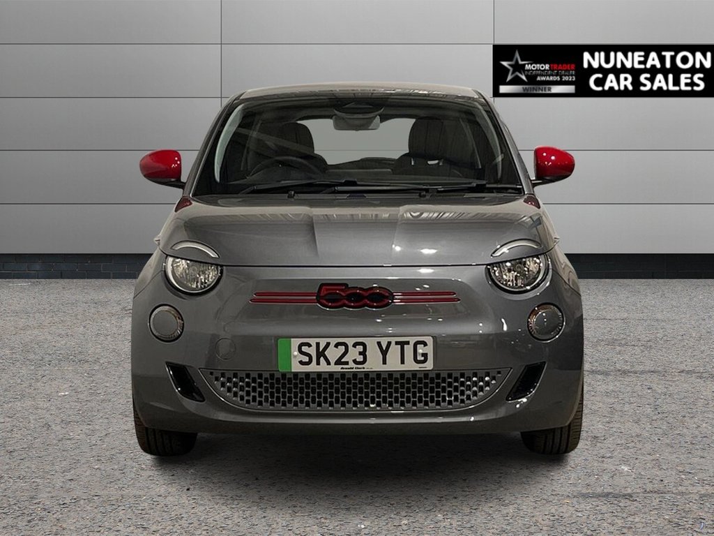 USED 2023 K FIAT 500E 42kWh RED Hatchback 3dr Electric Auto (118 ps) BLUETOOTH