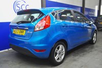 USED 2013 63 FORD FIESTA 1.25 Zetec Hatchback 5dr Petrol Manual Euro 5 (82 ps) &pound;35 Tax - Bluetooth - Insurance Group 7
