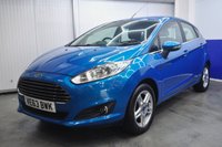 USED 2013 63 FORD FIESTA 1.25 Zetec Hatchback 5dr Petrol Manual Euro 5 (82 ps) &pound;35 Tax - Bluetooth - Insurance Group 7
