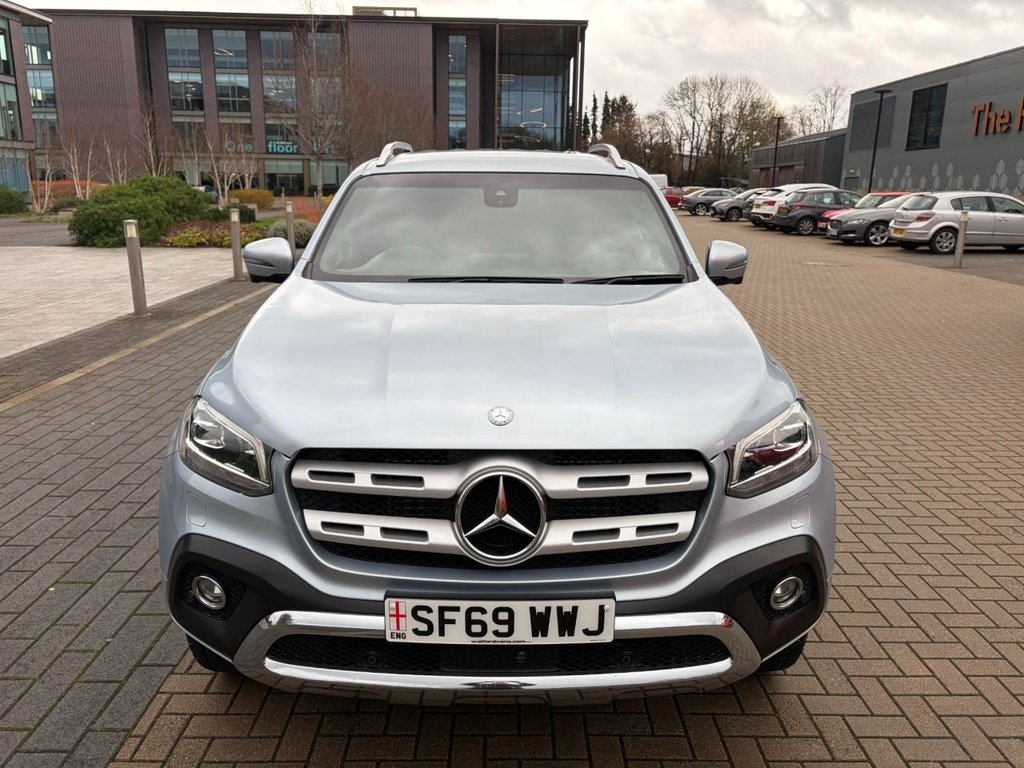 USED 2019 69 MERCEDES-BENZ X-CLASS X350 3.0CDI V6 POWER G-Tronic+ 4MATIC AUTO EU6 D/CAB PICK UP *A/C*S/N*LEATHER*CAMERA*SENSORS*HARD TOP* AUTO-V6 POWER-FULLY LOADED