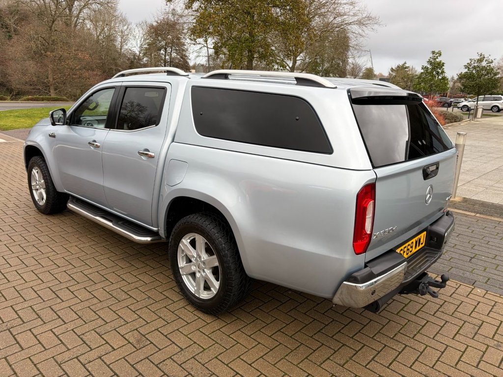 USED 2019 69 MERCEDES-BENZ X-CLASS X350 3.0CDI V6 POWER G-Tronic+ 4MATIC AUTO EU6 D/CAB PICK UP *A/C*S/N*LEATHER*CAMERA*SENSORS*HARD TOP* AUTO-V6 POWER-FULLY LOADED