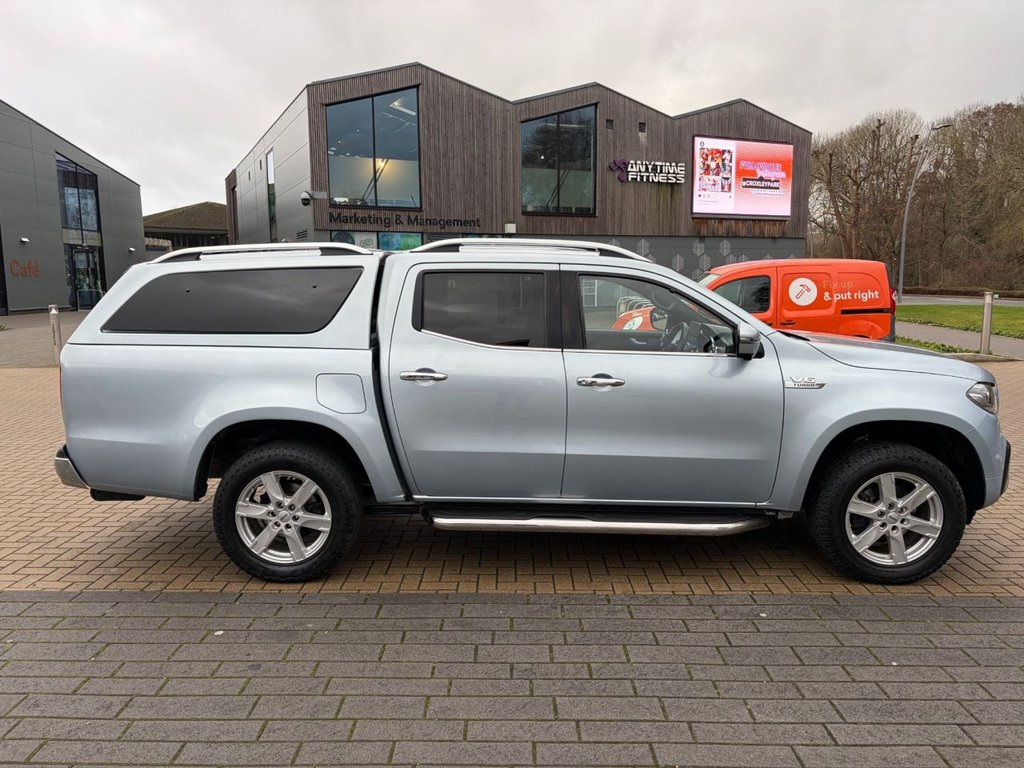 USED 2019 69 MERCEDES-BENZ X-CLASS X350 3.0CDI V6 POWER G-Tronic+ 4MATIC AUTO EU6 D/CAB PICK UP *A/C*S/N*LEATHER*CAMERA*SENSORS*HARD TOP* AUTO-V6 POWER-FULLY LOADED