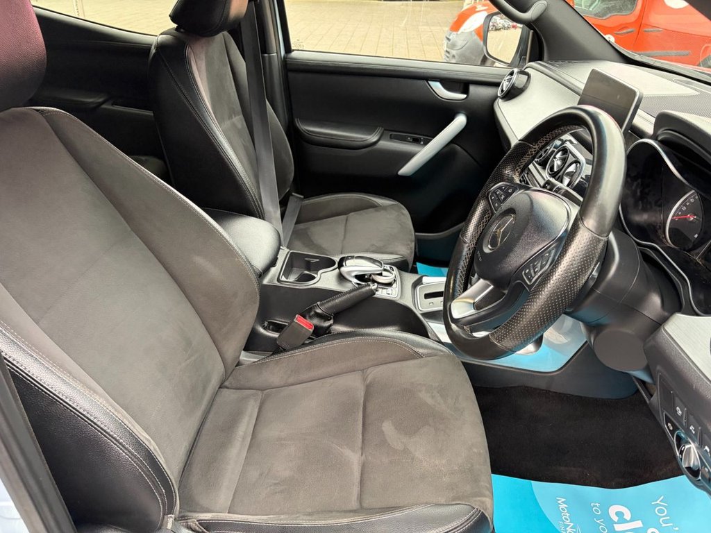 USED 2019 69 MERCEDES-BENZ X-CLASS X350 3.0CDI V6 POWER G-Tronic+ 4MATIC AUTO EU6 D/CAB PICK UP *A/C*S/N*LEATHER*CAMERA*SENSORS*HARD TOP* AUTO-V6 POWER-FULLY LOADED
