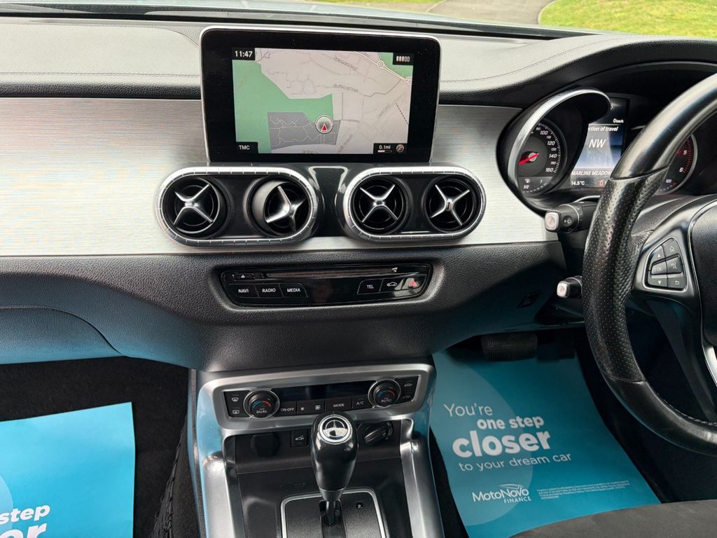 USED 2019 69 MERCEDES-BENZ X-CLASS X350 3.0CDI V6 POWER G-Tronic+ 4MATIC AUTO EU6 D/CAB PICK UP *A/C*S/N*LEATHER*CAMERA*SENSORS*HARD TOP* AUTO-V6 POWER-FULLY LOADED