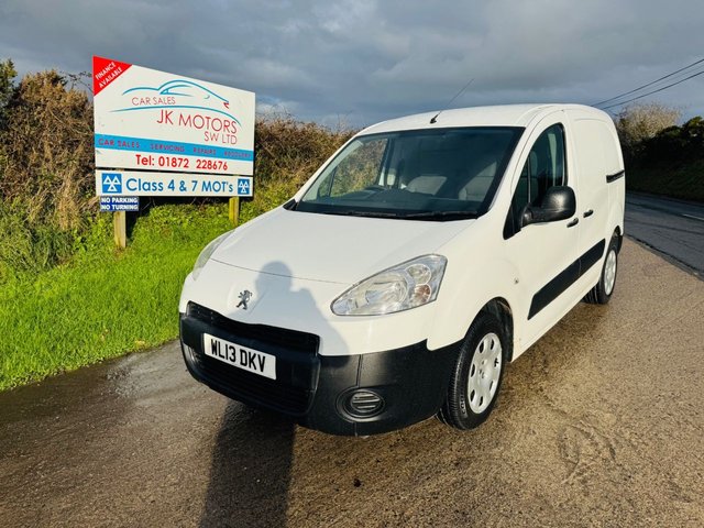 2013 13 Peugeot Partner 1.6 HDi 850 SE Panel Van 4dr Diesel Manual L1 (138 g/km, 90 bhp)