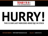 USED 2020 T MERCEDES-BENZ EQC EQC 400 80kWh AMG Line (Premium Plus) SUV 5dr Electric Auto 4MATIC (408 ps) HEADS UP+CARPLAY+LANE ASSIST