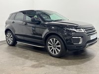 USED 2016 66 LAND ROVER RANGE ROVER EVOQUE 2.0 TD4 SE SUV 5dr Diesel Manual 4WD Euro 6 (s/s) (180 ps) Striking Santorini Metallic Black, Full Ebony Leather , Panoramic Glass Roof, Heated Seats, Cruise Control