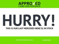 USED 2009 09 MERCEDES-BENZ SL 3.5 SL350, 98,755 miles, ULEZ Euro 5, Automatic, Convertible Roof, Leather, Sat Nav, Sensors, Climate, Alloys, Immaculate with service history. Approved Cars and Finance are pleased to offer this elegant and powerful 2009 Mercedes-Benz SL350 Convertible 2dr Petrol 7G-Tronic, finished in classic black and showing 98,755 miles. This Euro 5 ULEZ-compliant 3.5-litre petrol engine delivers an impressive 315 bhp, paired with a smooth fully automatic 7G-Tronic gearbox for effortless, refined performance. The car comes with service history and has been kept in immaculate condition throughout, clearly cared for by its previous owners.  The speci