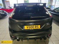 USED 2010 60 FORD FOCUS 2.5 RS500, 22,000 miles, #462/500, 1 owner, full history, ULEZ Euro 5, 6-Speed, Sat Nav, Touchscreen, Alloys, Bluetooth, Immaculate Condition. Approved Cars and Finance are proud to present this stunning and incredibly rare Ford Focus 2.5 RS500 Hatchback, number 462 of only 500 ever produced. Finished in sleek black and showing just 22,000 miles, this collector-grade example offers a powerful 345 bhp Euro 5 ULEZ-compliant petrol engine paired with a precise 6-speed manual gearbox, delivering an exhilarating and engaging driving experience every time you get behind the wheel. With just one owner from new and a full service history, this