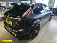 USED 2010 60 FORD FOCUS 2.5 RS500, 22,000 miles, #462/500, 1 owner, full history, ULEZ Euro 5, 6-Speed, Sat Nav, Touchscreen, Alloys, Bluetooth, Immaculate Condition. Approved Cars and Finance are proud to present this stunning and incredibly rare Ford Focus 2.5 RS500 Hatchback, number 462 of only 500 ever produced. Finished in sleek black and showing just 22,000 miles, this collector-grade example offers a powerful 345 bhp Euro 5 ULEZ-compliant petrol engine paired with a precise 6-speed manual gearbox, delivering an exhilarating and engaging driving experience every time you get behind the wheel. With just one owner from new and a full service history, this